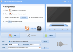 Image Leawo PowerPoint to Video Free 2.6.0.68