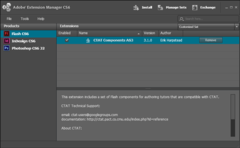 Imagen Adobe Extension Manager 6.0.6