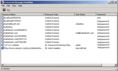 Imagen Protected Storage PassView 1.63