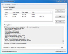 Image CheckDiskGUI 1.06