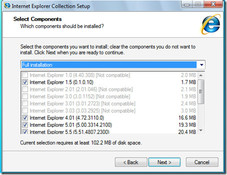 Imagen Internet Explorer Collection 1.7.2.1