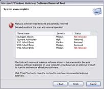 Image Windows Malicious Software Removal Tool 5.17