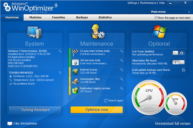 ashampoo winoptimizer free ashampoo winoptimizer free