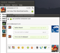 Image Emesene Messenger Portable 2.11.7