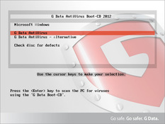 Image G DATA BootCD 2012