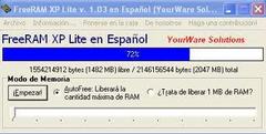 Image FreeRAM XP Lite 1.03