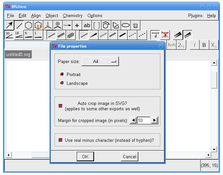 Imagen BKChem 0.12.4