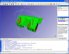 Imagen FreeCAD 0.9 R2863