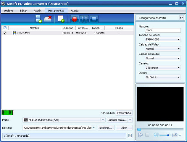 xilisoft hd converter