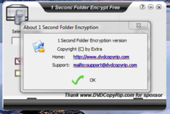 Imagen 1 Second Folder Encryption 6.02
