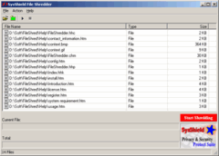Image SysShield File Shredder 1.31