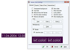 Image Hamsin Clock 2.12