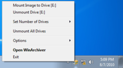 Imagen WinArchiver Virtual Drive 2.8