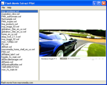 Image Flash Movie Extract Pilot 1.10