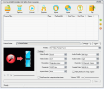 Imagen FLV to AVI MPEG WMV 3GP MP4 iPod Converter 5.2.0603