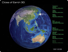 Imagen Free 3D Earth Screensaver 