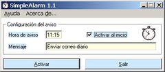 Imagen SimpleAlarm 1.1.1
