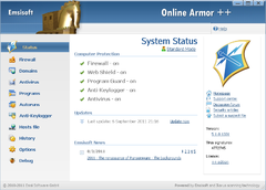 Imagen Online Armor Free 7.0.0.1866