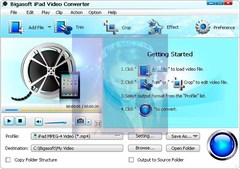 Imagen Bigasoft iPad Video Converter 3.7.50.5067