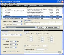 Imagen Pazera Free Audio Extractor 2.10