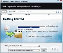 Imagen Acoolsoft PPT2Video Converter 1.0.5