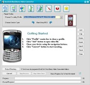 Imagen OneClick BlackBerry Video Converter 1.13