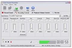 Imagen Arial Sound Recorder 1.7.3