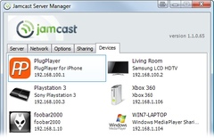 Imagen Jamcast Server 1.7.0