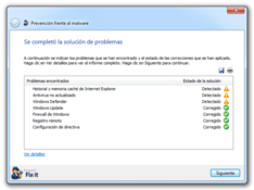 Imagen Microsoft Malware Prevention Troubleshooter 3.5.0.41
