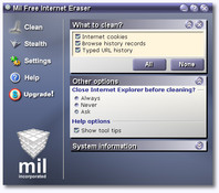 Imagen Mil Free Internet Eraser 3.5