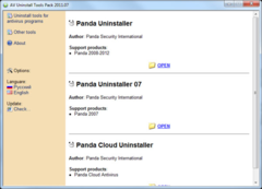 Imagen AV Uninstall Tools Pack 2011.08
