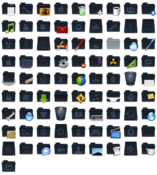 Image Agua Onyx Icon Pack