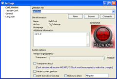 Imagen Skinny Clock 1.1