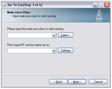 Imagen Jar2Exe 2.0.10