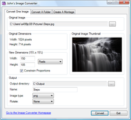 Imagen John's Image Converter 2.0