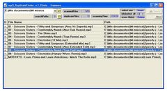 Imagen mp3 DuplicateFinder 1.3 beta