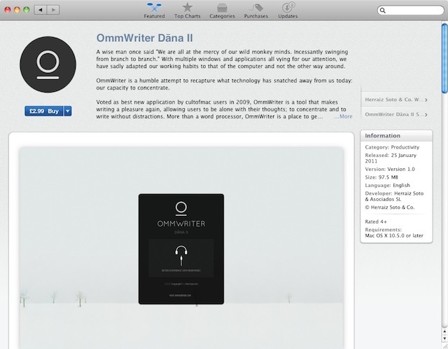 ommwriter dana 1 ommwriter dana 1