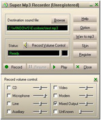 Image Super Mp3 Recorder Standard 3.0
