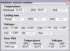 Imagen Hmonitor (Hardware Sensors Monitor) 4.5.3.3