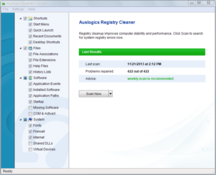 Imagen Auslogics Registry Cleaner 9.2.0.0