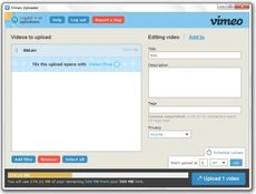 Imagen Vimeo Desktop Uploader 0.9.5.2