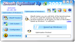 Imagen ZNsoft Optimizer Xp 2007