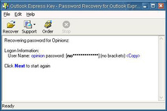 Imagen Outlook Express Key 6.0 build 558