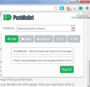 Imagen PushBullet 1.5.7