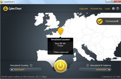 Image Cyberghost VPN 8.3.1