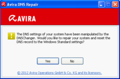 Imagen Avira DNS-Repair-Tool 1.1.0.12