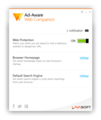 Imagen Ad-Aware Web Companion 1.1