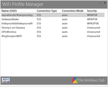 Imagen WiFi Profile Manager 8 