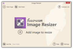 Imagen Icecream Image Resizer 1.02