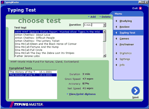typingmaster typing test typingmaster typing test